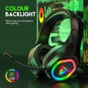 New g503 headphones for chicken eating, noise reduction, headphones for luminous e-sports, in-line game headphones with headphones