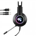 V9000rgb luminous headset headset computer headset Amazon cross border headset game E-sports headset