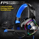 Manufacturer's private model cross-border explosion A66 bass chicken artifact eating channel headset online Cafe Game headset