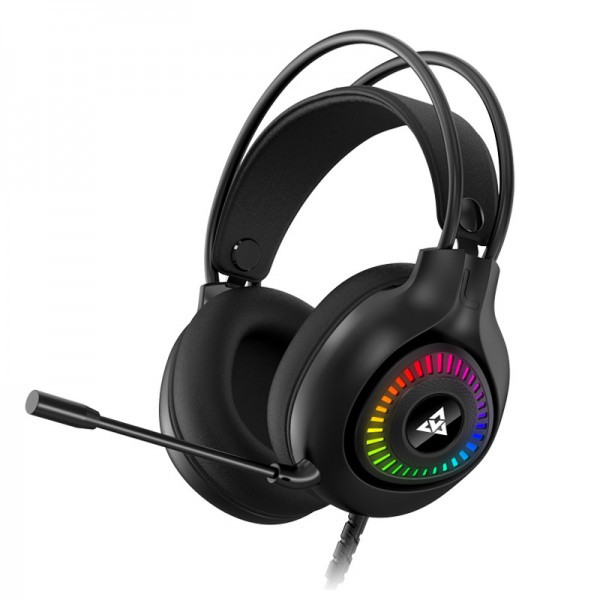 Head mounted game E-sports headset luminous RGB Internet cafe listening and debating cross-border e-commerce computer changmi Amazon