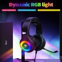 Cross border spot F2 game headset 7.1rgb wired headset mobile phone computer subwoofer headset wholesale