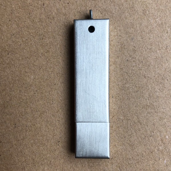 Factory wholesale metal U-disk 8g16g32g64g lock screw with cover stainless steel U-disk engraving logo 
