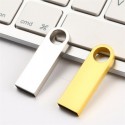 Source manufacturer Metal Mini USB flash disk 16g32g personalized printed logo lettering waterproof high-speed creative gift USB flash disk 
