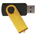 USB2 with black shell and gold oxide clip 016gb memory USB flash disk i075597a2 