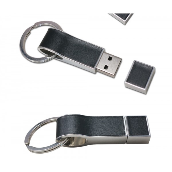 Leather case USB flash disk high-end business gift USB flash disk metal USB flash disk whistle USB flash disk key chain USB flash disk 