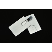 3.0 metal card USB flash disk 3.0 aluminum alloy business card USB flash disk custom logo free proofing