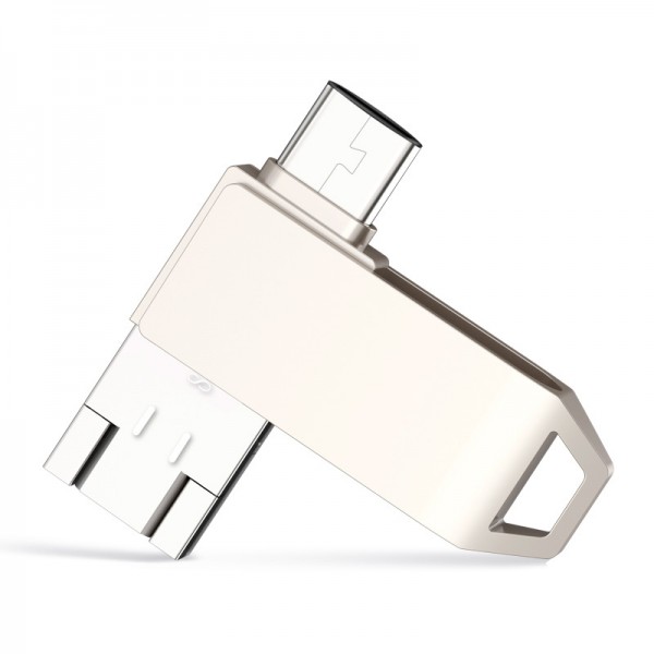 Tpye-c mobile phone U disk / usb3 0 three in one Android typec metal U disk 32GB gift U disk