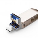 Tpye-c mobile phone U disk / usb3 0 three in one Android typec metal U disk 32GB gift U disk