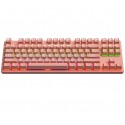 K300 mechanical keyboard wired green axis game E-sports desktop 87 key computer luminous keyboard shaft puller + shaft