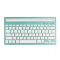 Keyboard is suitable for iPad desk mobile phone desktop computer charging dual channel wireless Bluetooth keyboard