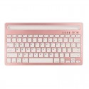 Keyboard is suitable for iPad desk mobile phone desktop computer charging dual channel wireless Bluetooth keyboard