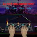 Hxsjl60087 key type-C WIRED RED axis mechanical keyboard