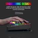 Hxsjl60087 key type-C WIRED RED axis mechanical keyboard