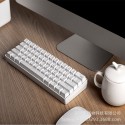 61 key mechanical keyboard green axis USB game office RGB Bluetooth 2.4G electronic games wireless mini keyboard