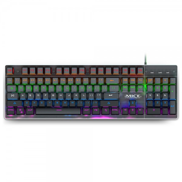 Imicemk-x80104 key mechanical green axis backlight limited game keyboard