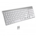 Factory popular 2.4G wireless Keyboard USB Mini mute ultra-thin keyboard laptop Amazon spot 