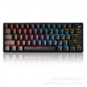 61 key mechanical keyboard green axis USB game office RGB Bluetooth 2.4G electronic games wireless mini keyboard