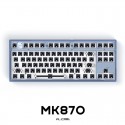 Belly Ling 87 mechanical customization, macro programming Bluetooth wireless three mode MK870 card game 