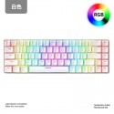 Cross border Amazon free wolf t8rgb keyboard 68 key RGB luminous game machine notebook mac60% 