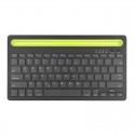 Keyboard is suitable for iPad desk mobile phone desktop computer charging dual channel wireless Bluetooth keyboard
