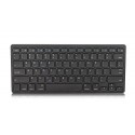 Bluetooth wireless keyboard is suitable for iPad tablet computer apple notebook mobile phone keyboard, ultra-thin and silent 