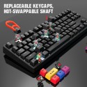 Hxsjl60087 key type-C WIRED RED axis mechanical keyboard