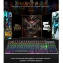 Imicemk-x80104 key mechanical green axis backlight limited game keyboard