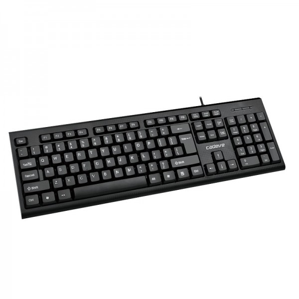Kaidiwei advertising version wired keyboard computer desktop notebook home office business USB waterproof mute 